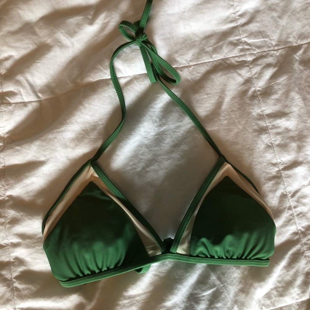 Green Aerie bikini top